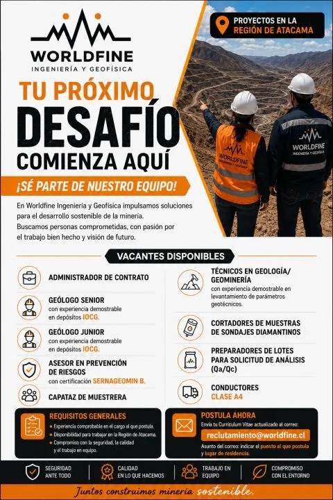 Múltiples vacantes para proyectos mineros - imagen 1