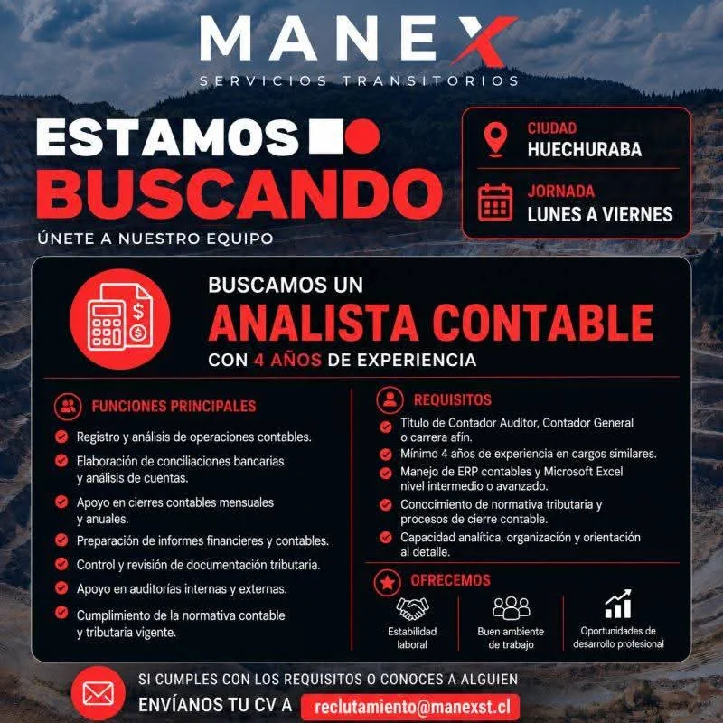 Analista Contable con 4 años de experiencia - imagen 1