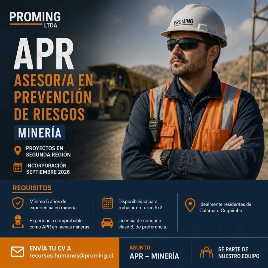 Asesor en Prevención de Riesgos - Minería - imagen 1