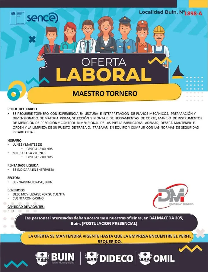 Maestro Tornero - imagen 1