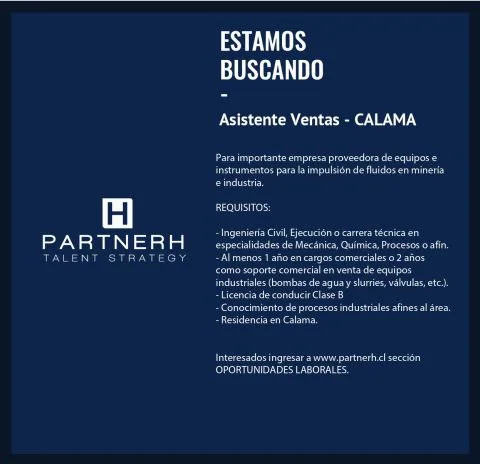 Asistente de Ventas - Calama - imagen 1