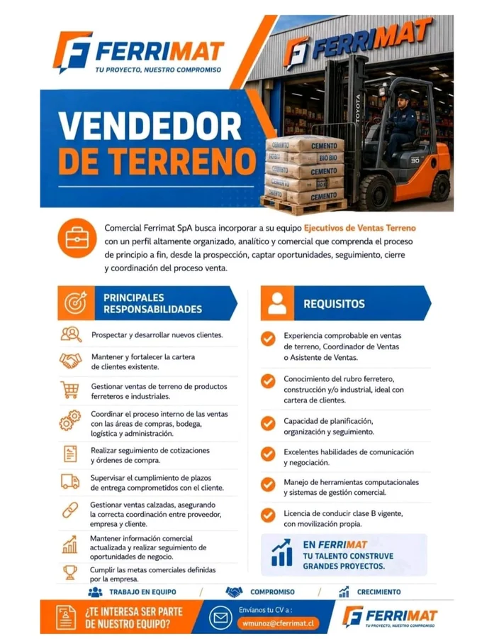 Vendedor de Terreno - imagen 1