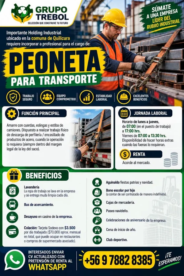 Peoneta para Transporte - imagen 1