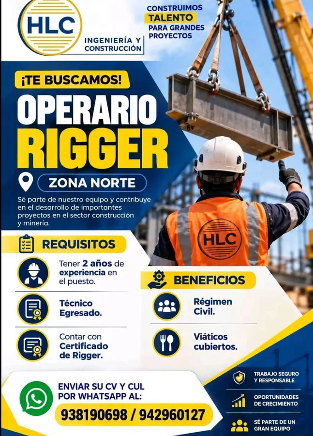 Operario Rigger - imagen 1