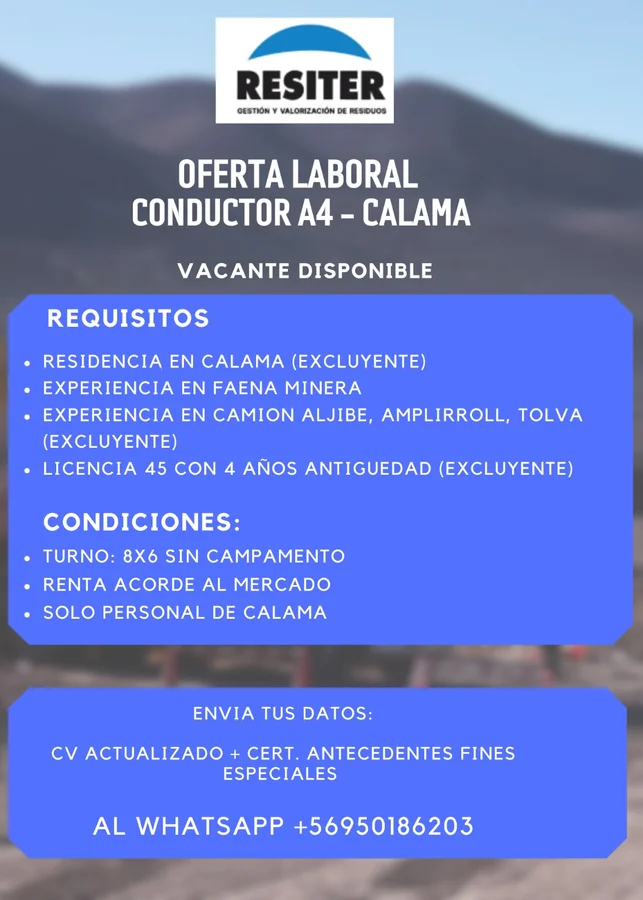 Conductor A4 - imagen 1