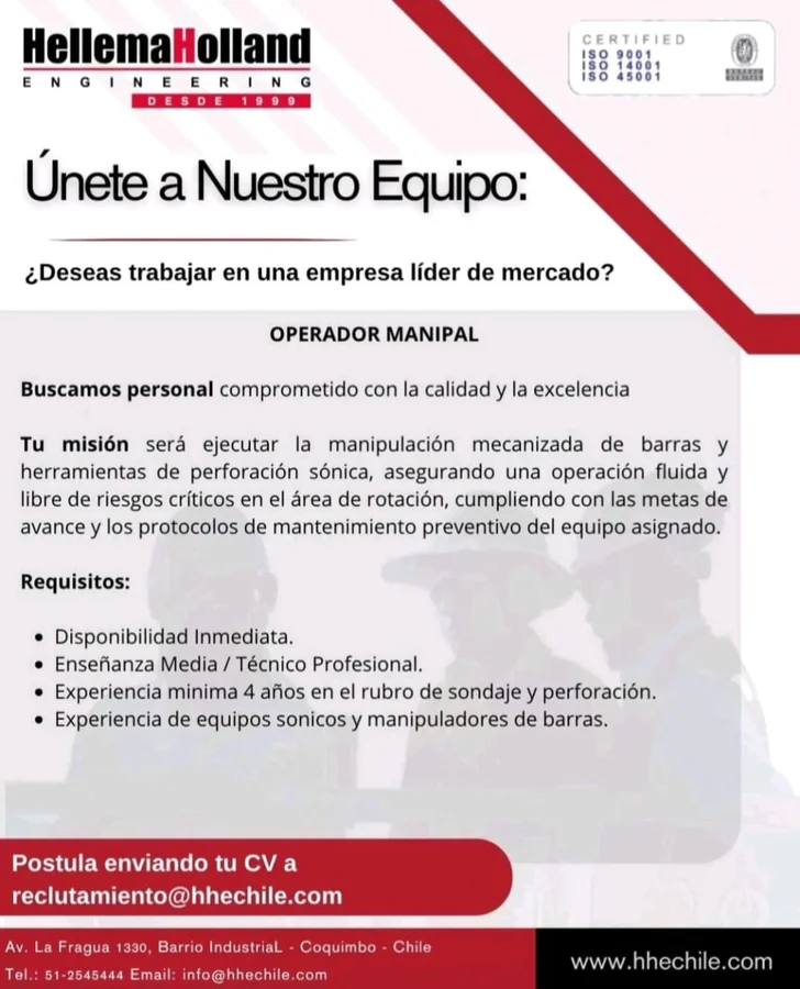Operador Manipal - imagen 1