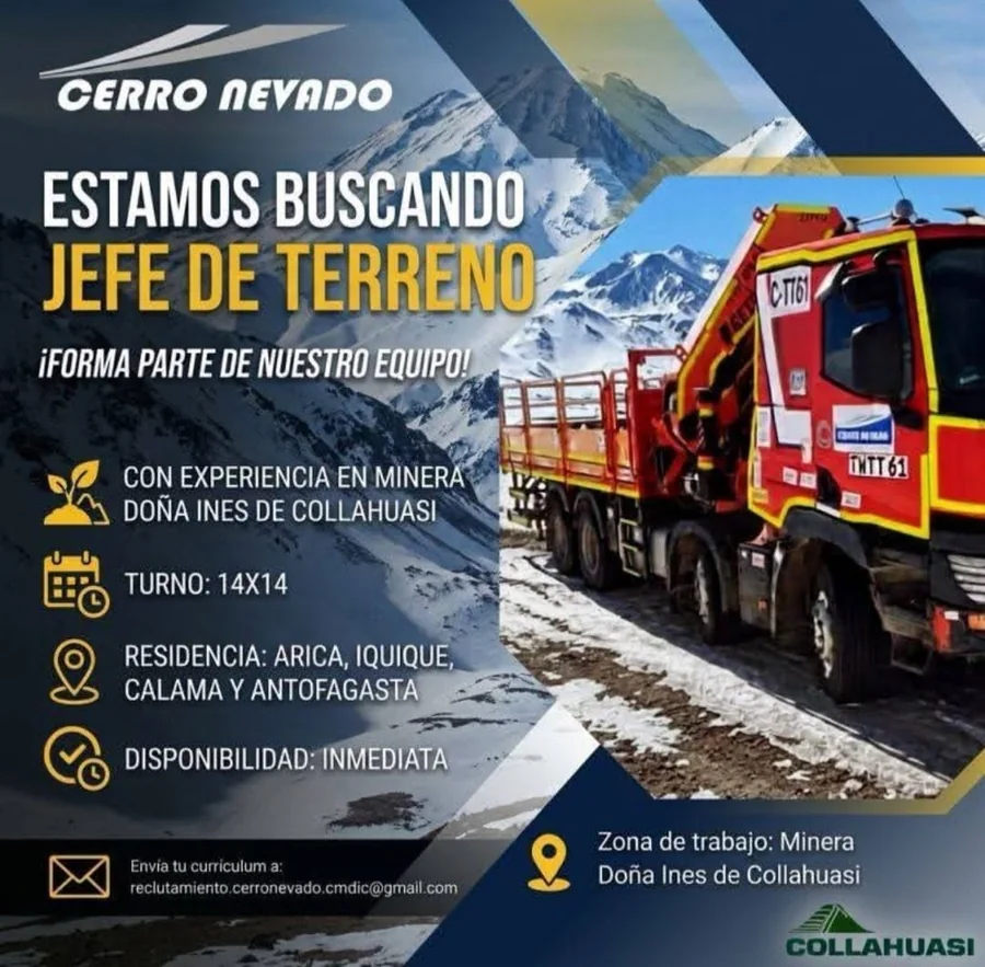 Jefe de Terreno - imagen 1