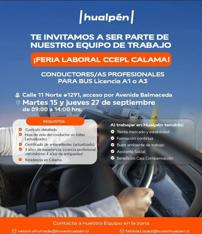 Conductor Profesional de Bus - imagen 1