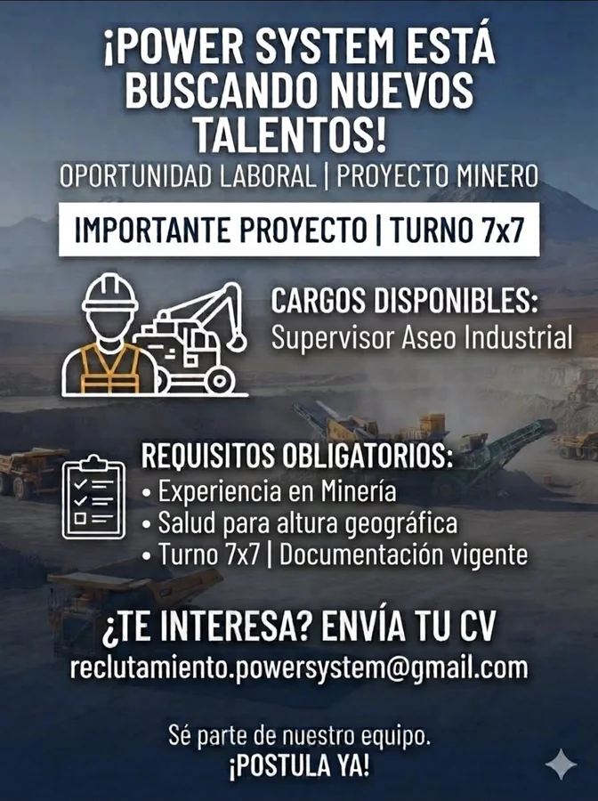 Supervisor de Aseo Industrial - imagen 1
