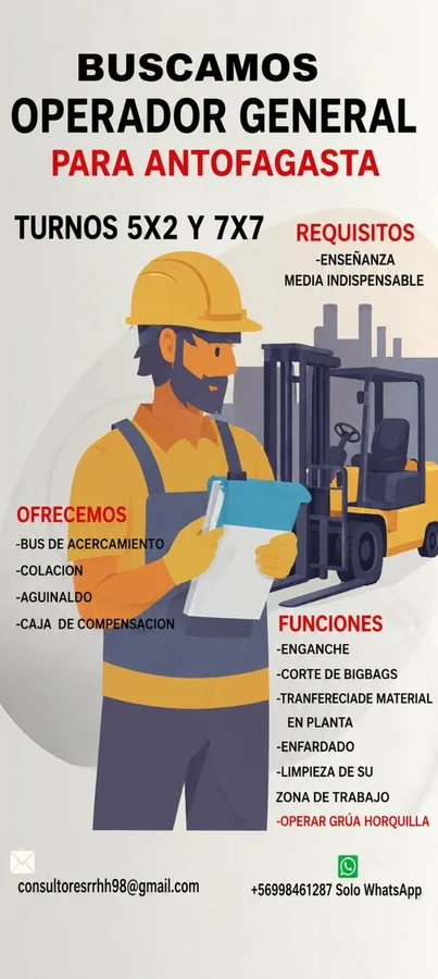 Operador General - imagen 1
