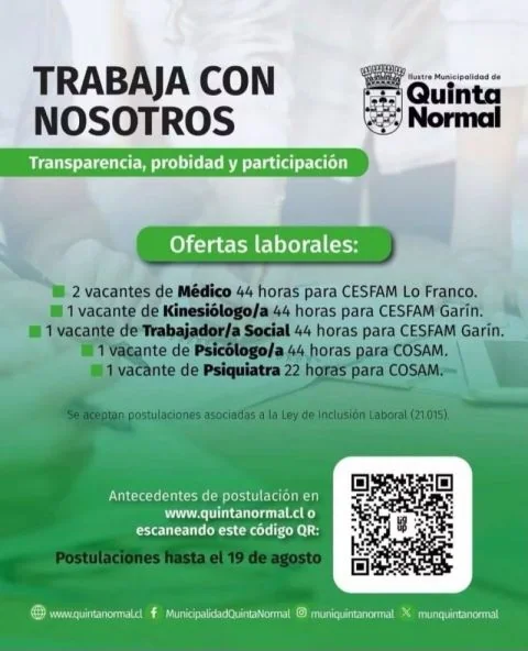 Búsqueda de Profesionales de la Salud y Área Social - imagen 1