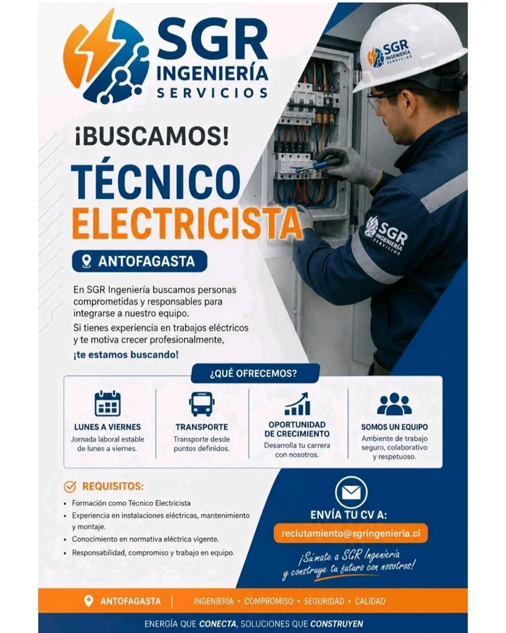 Técnico Electricista - imagen 1
