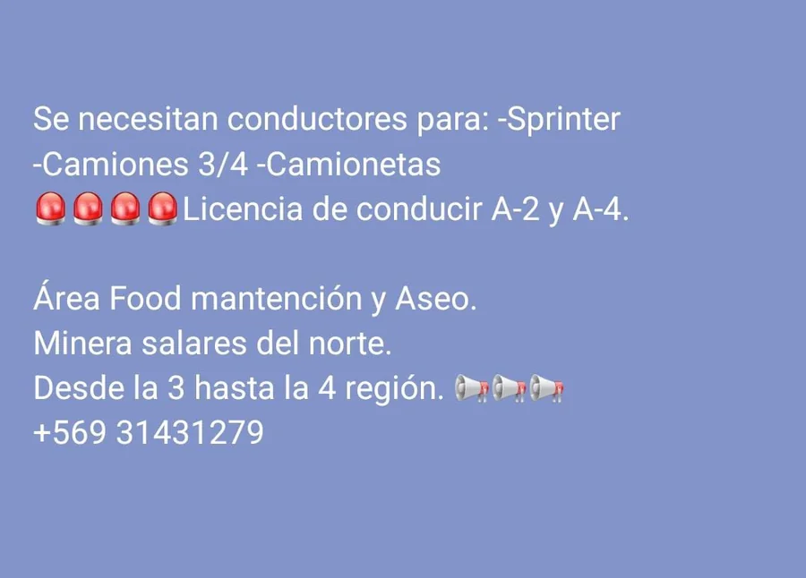 Conductores para Sprinter y Camiones - imagen 1