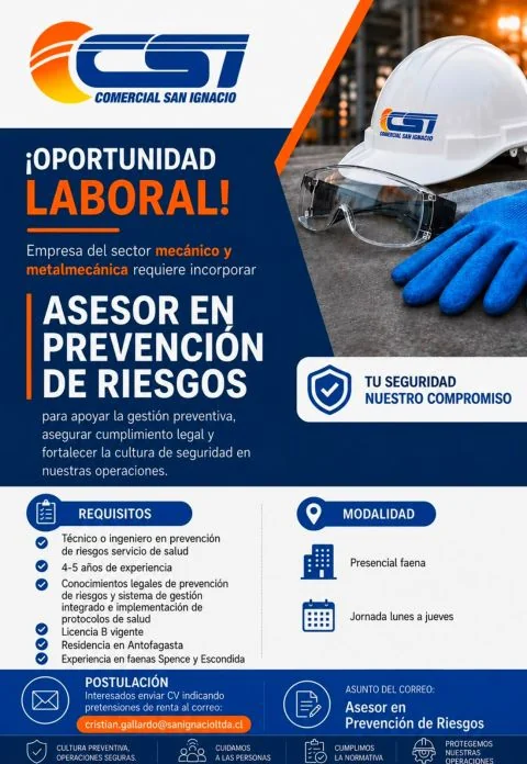 Asesor en Prevención de Riesgos - imagen 1