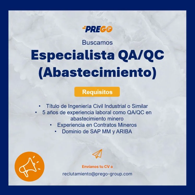 Especialista QA/QC Abastecimiento - imagen 1