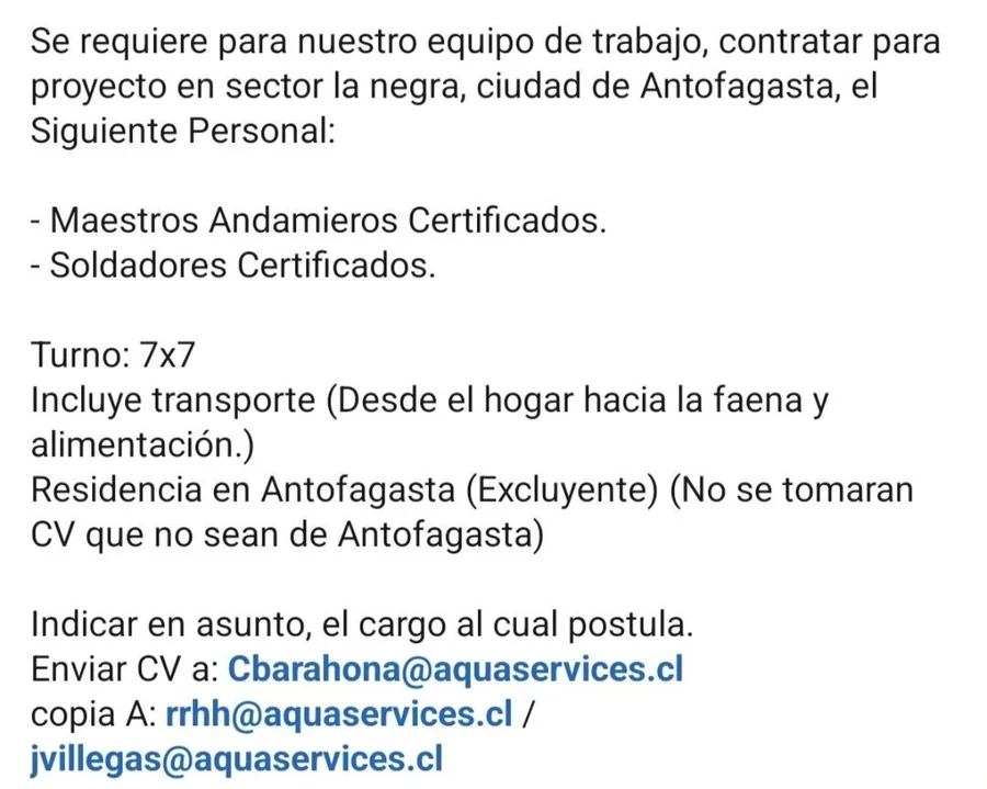 Maestros Andamieros y Soldadores Certificados - imagen 1