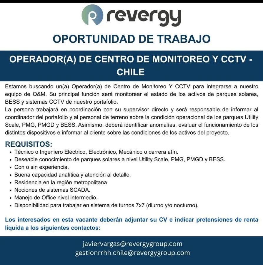 Operador de Centro de Monitoreo y CCTV - imagen 1