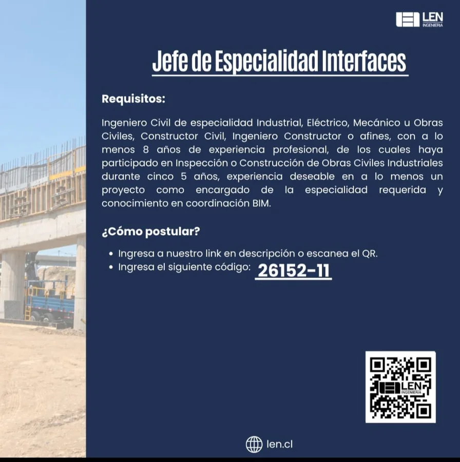 Jefe de Especialidad Interfaces - imagen 1