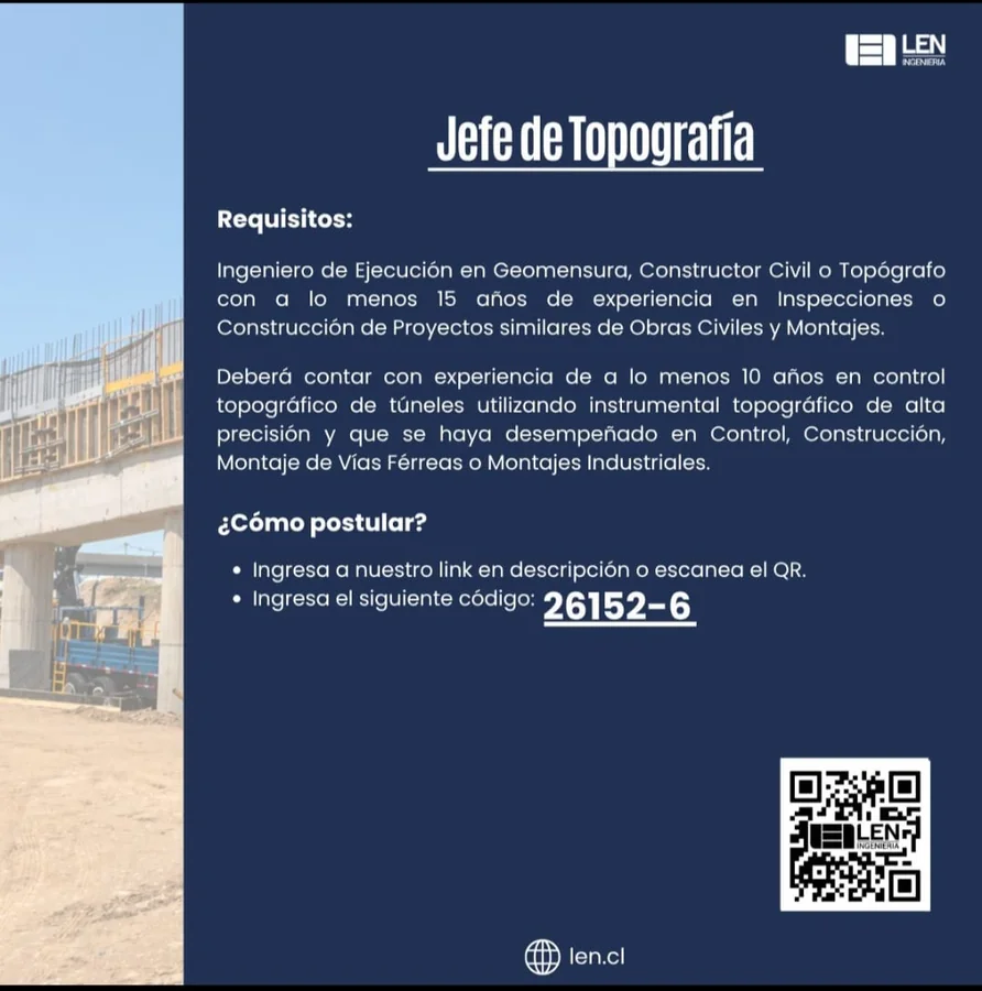 Jefe de Topografía - Ingeniería - imagen 1