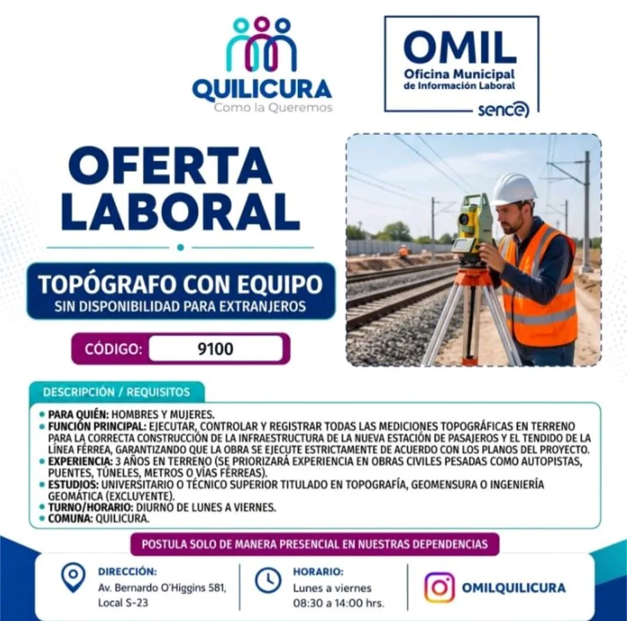 Topógrafo con equipo - imagen 1