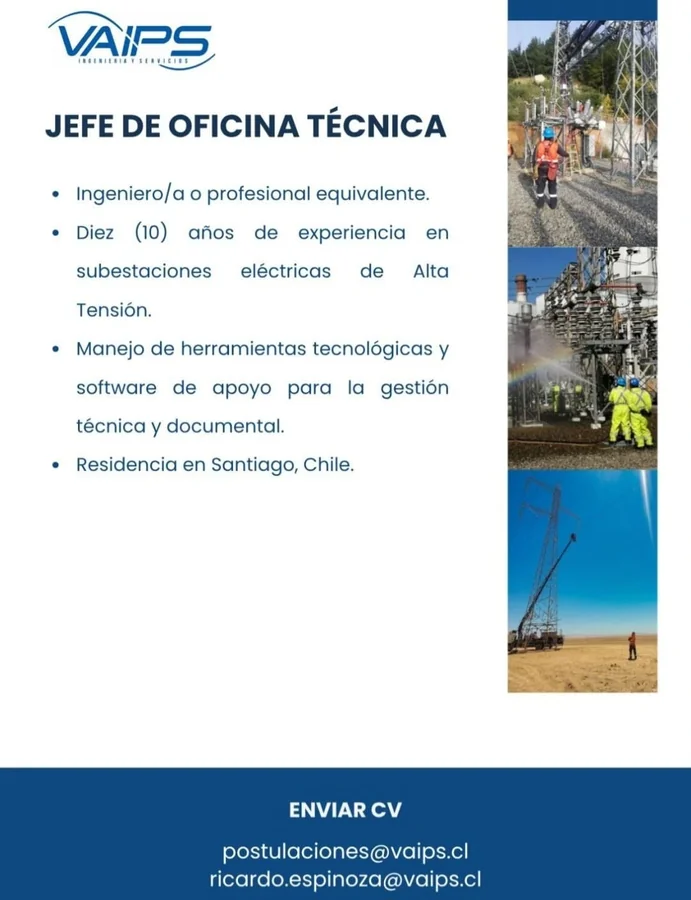 Jefe de Oficina Técnica - imagen 1
