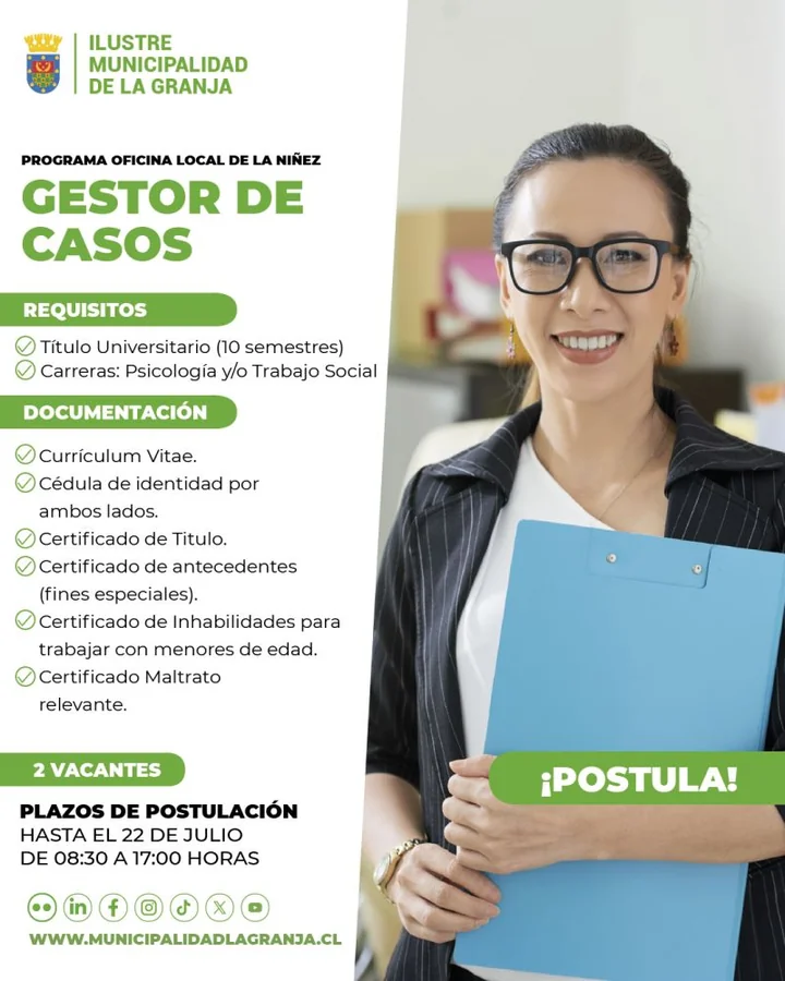 Gestor de Casos - Oficina Local de la Niñez - imagen 1