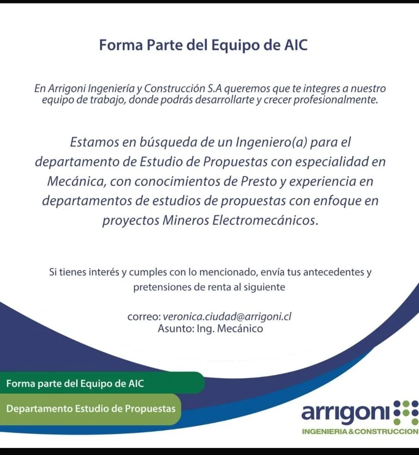 Ingeniero de Estudio de Propuestas Mecánicas - imagen 1
