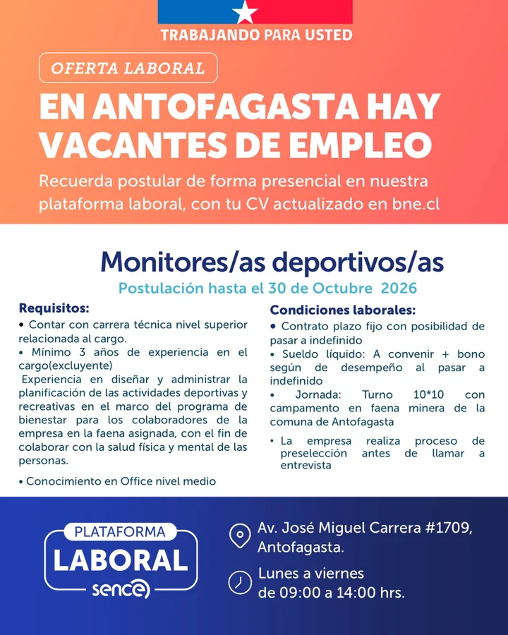 Monitor/a Deportivo/a - imagen 1