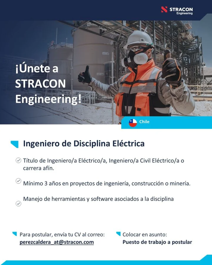 Ingeniero de Disciplina Eléctrica - imagen 1