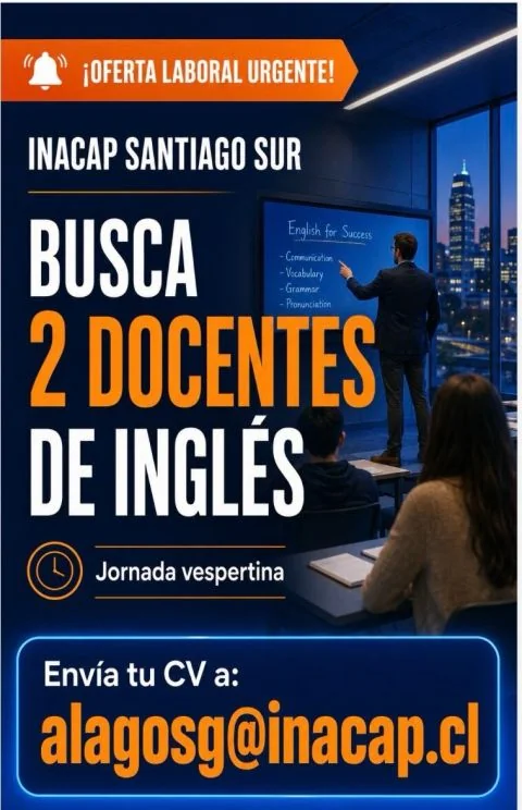 Docente de Inglés Vespertino - imagen 1