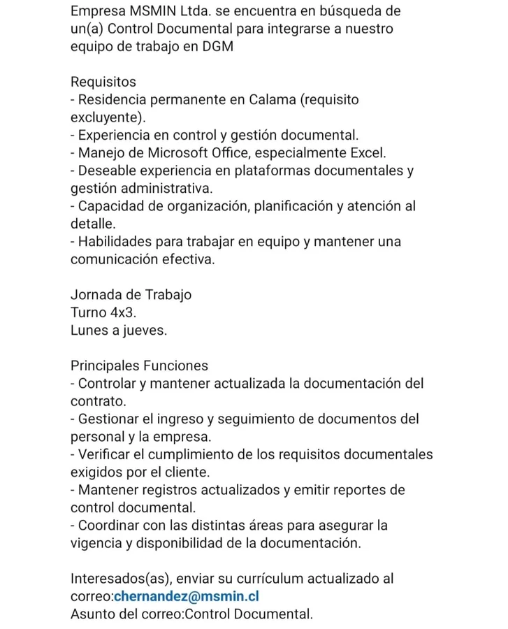Control Documental - imagen 1