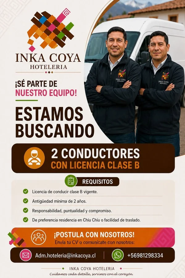 Conductor con Licencia Clase B - imagen 1