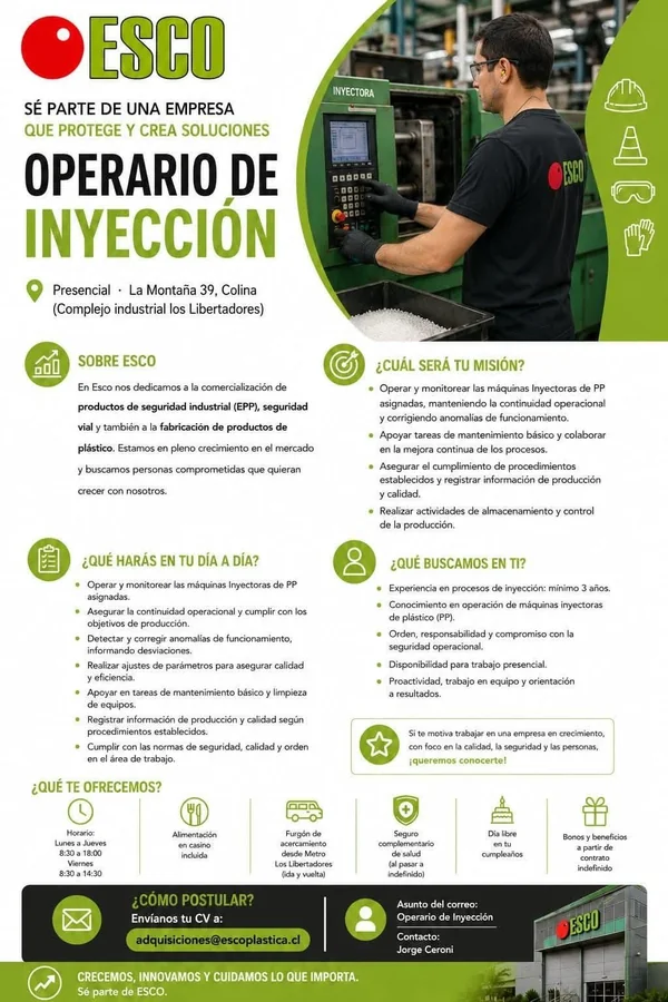 Operario de Inyección - imagen 1
