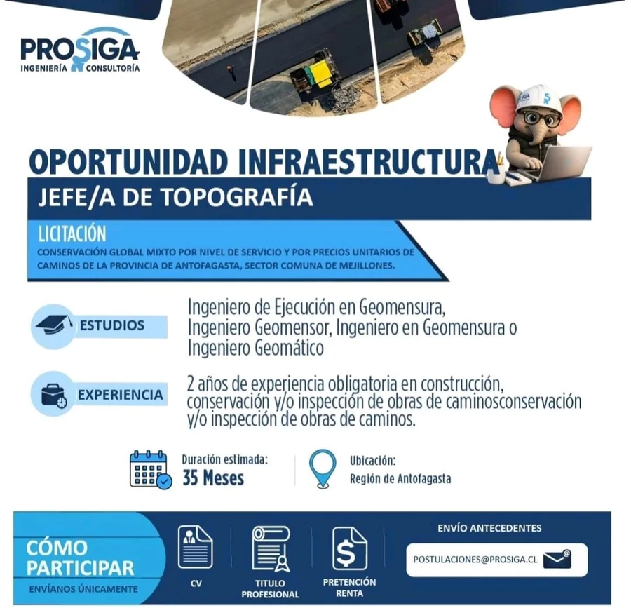 Jefe/a de Topografía - imagen 1
