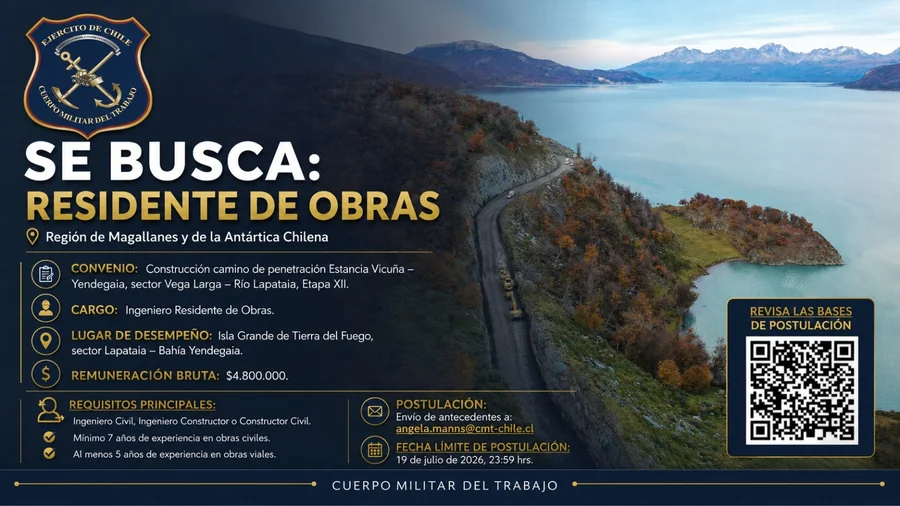 Ingeniero Residente de Obras - imagen 1