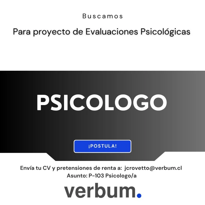 Psicólogo/a para Evaluaciones Psicológicas - imagen 1