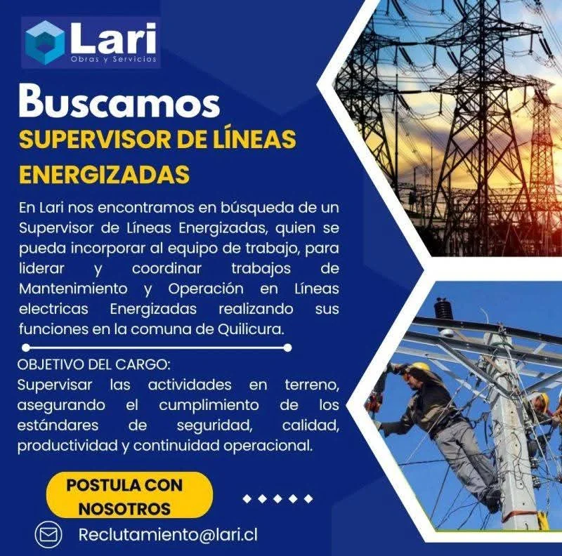 Supervisor de Líneas Energizadas - imagen 1