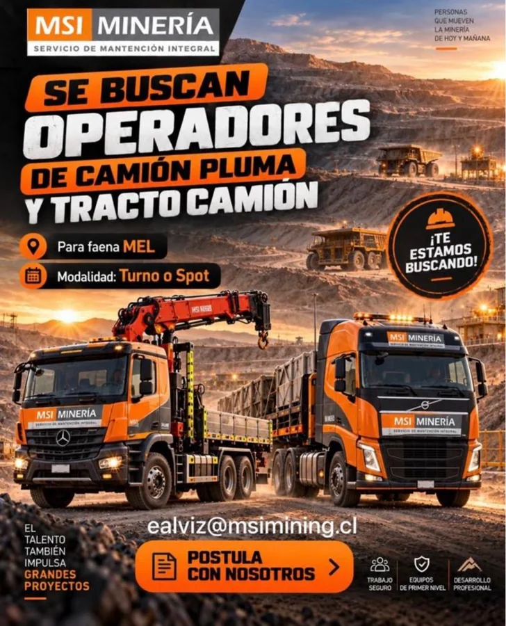 Operadores de Camión Pluma y Tracto Camión - imagen 1