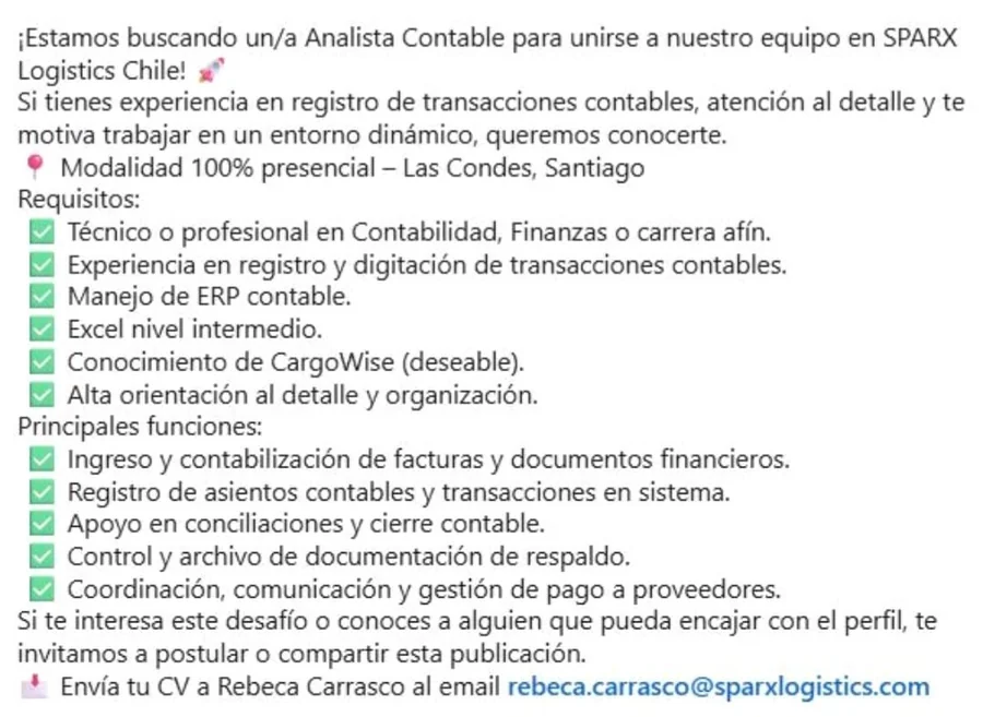 Analista Contable - imagen 1