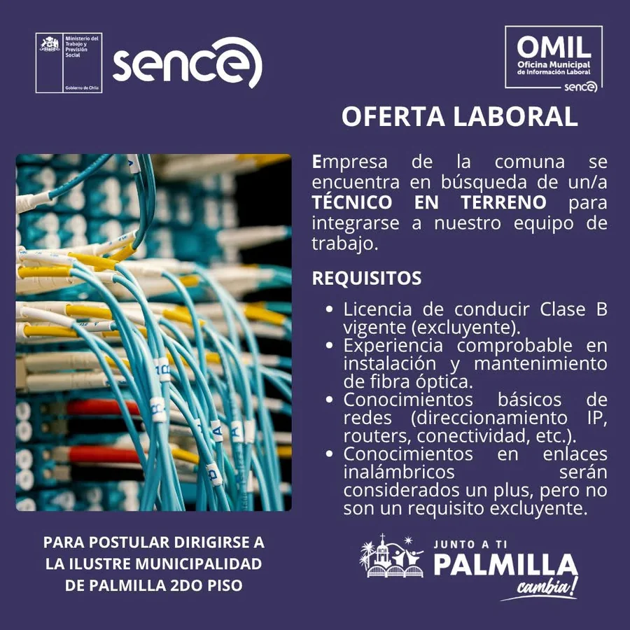 Técnico en Terreno - imagen 1