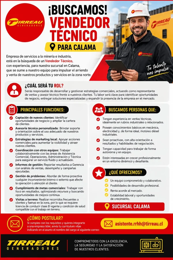 Vendedor Técnico - imagen 1