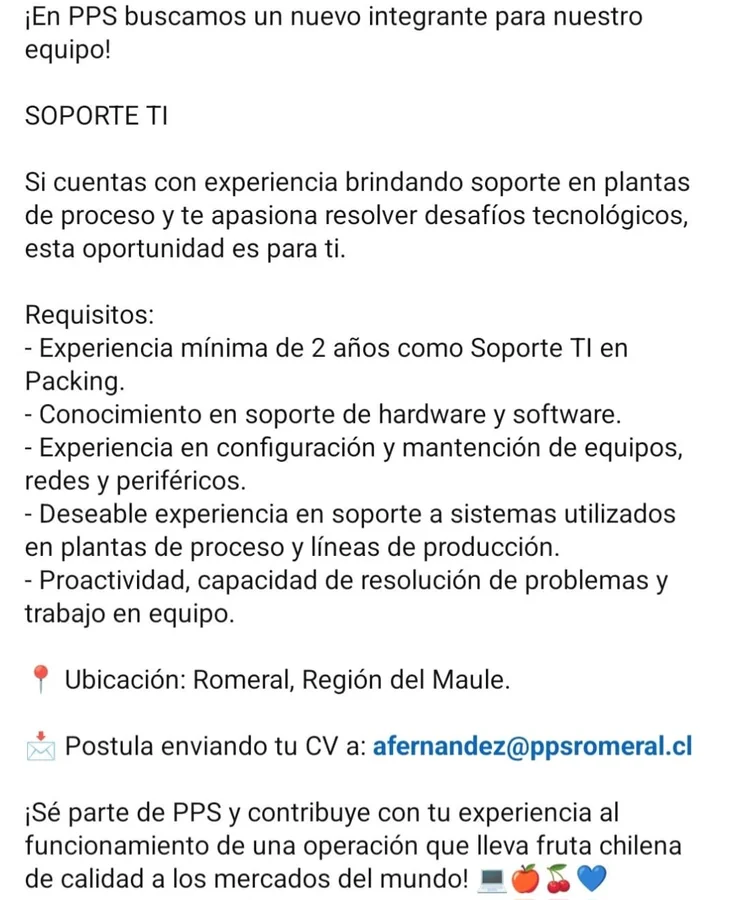 Soporte TI - imagen 1