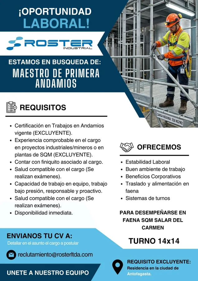 Maestro de Primera Andamios - imagen 1