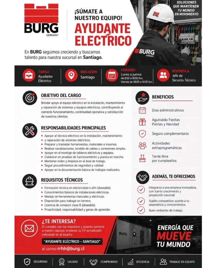 Ayudante Eléctrico - imagen 1